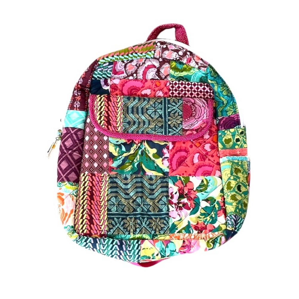 Multi Print Colorful Patchwork Cloth Full Size Ba… - image 1